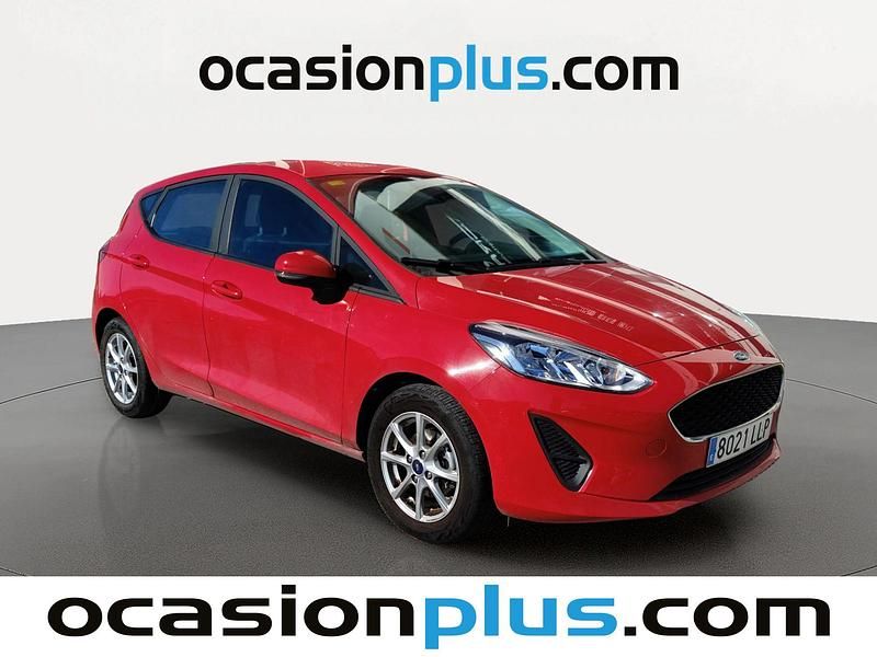 Usado Ford Fiesta Trend 75 CV (55 kW) 2020 Rojo Utilitario