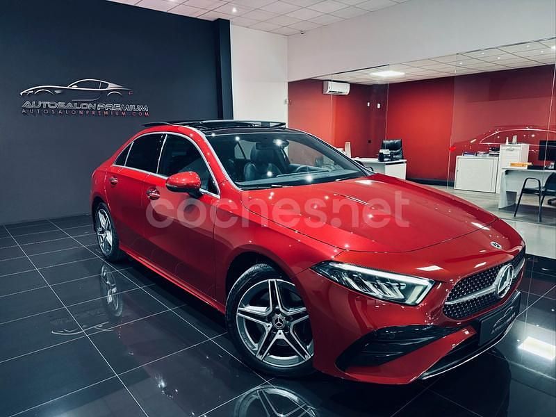 Granate Usado 2023 Mercedes A250 Berlina | 33.900 € (Precio justo) - Imagen 1/4