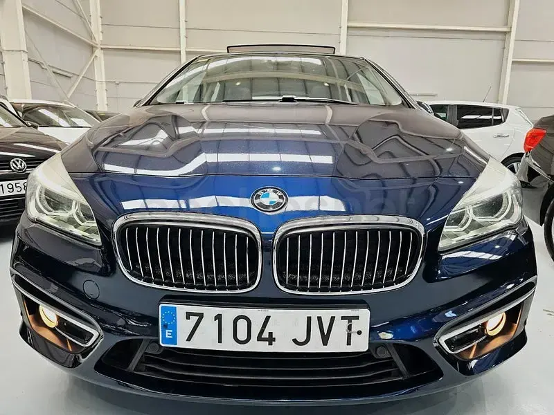 Usado BMW 218 Luxury Line 150 CV (110 kW) 2017 Azul Familiar
