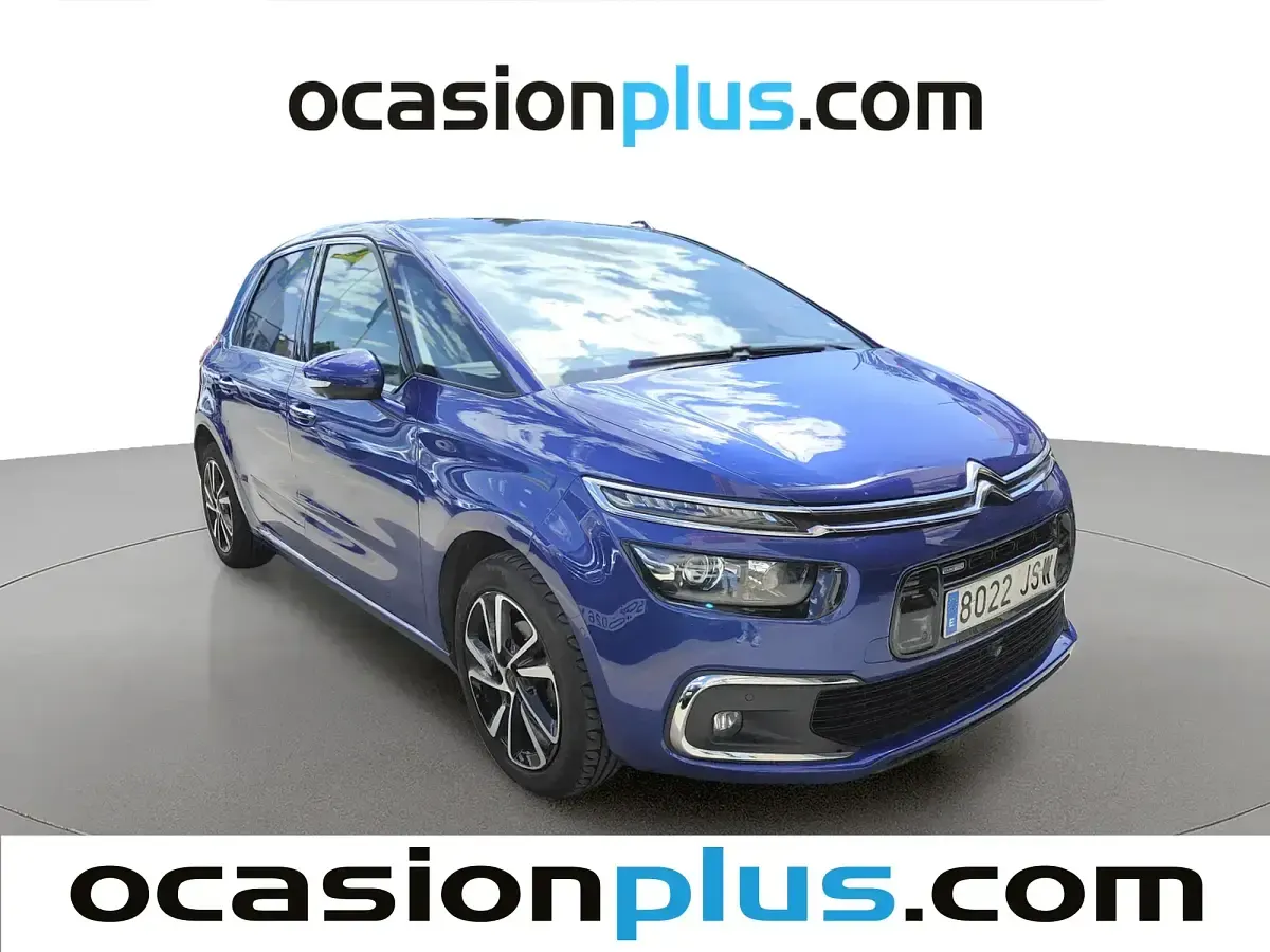 Usado Citroën C4 PureTech 130 CV (95 kW) 2016 Azul Monovolumen