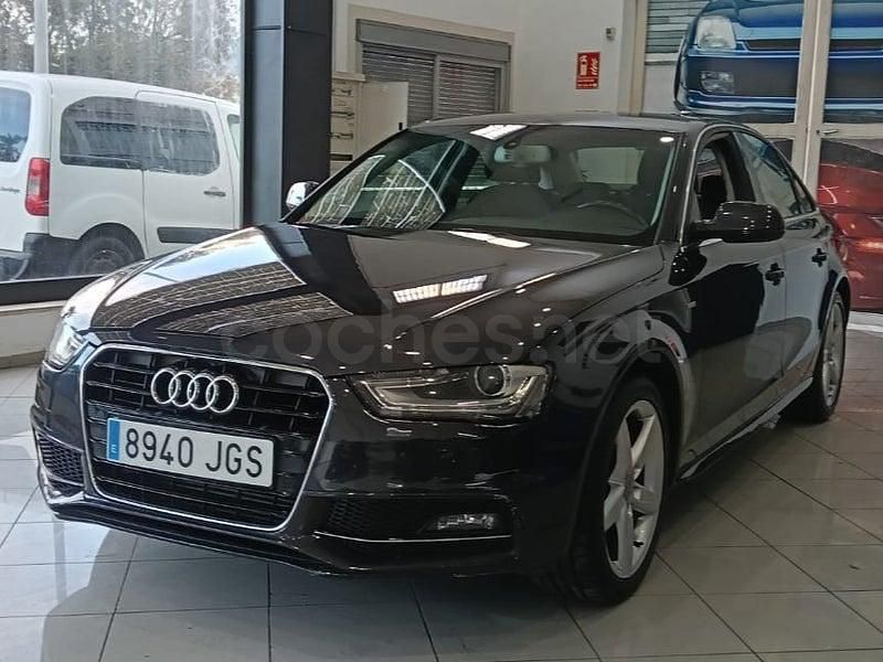 Usado Audi A4 S-Line 150 CV (110 kW) 2015 Negro Berlina