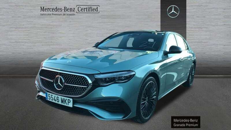 Verde Usado 2023 Mercedes E220 Berlina | 73.900 € (Precio justo) - Imagen 1/4