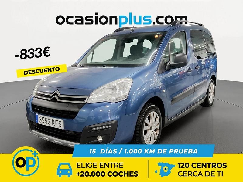 Usado Citroën Berlingo 120 CV (88 kW) 2017 Azul Monovolumen