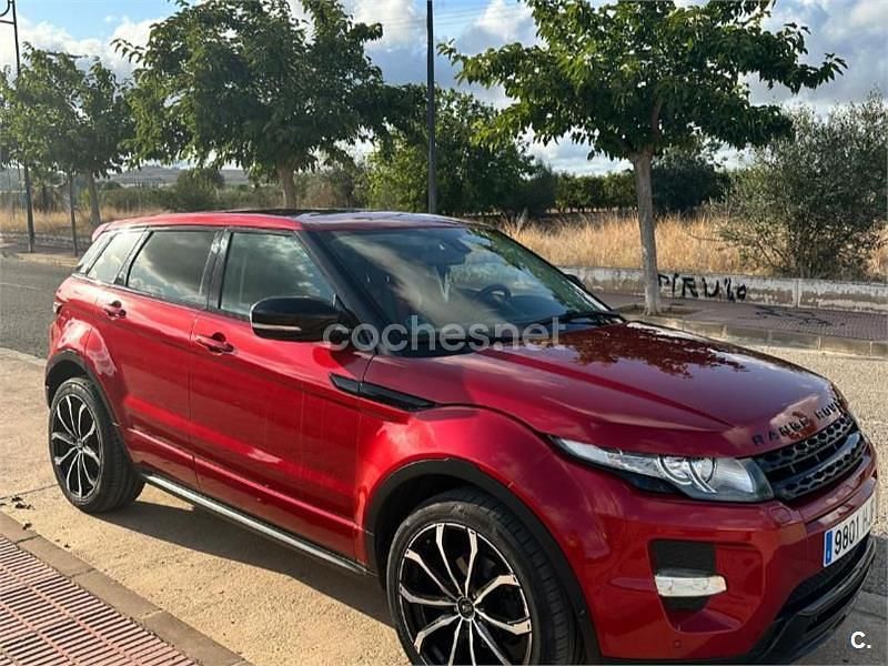 Usado Land Rover Range Rover evoque Dynamic 240 CV (176 kW) 2012 Rojo SUV