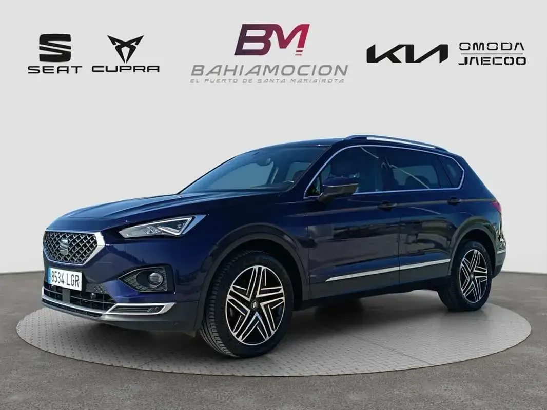 Usado Seat Tarraco 4Drive 190 CV (139 kW) 2020 Azul SUV