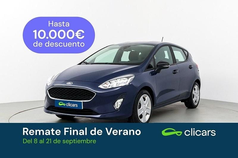 Blanco Usado 2021 Ford Fiesta Trend Utilitario | 10.990 € (Precio justo) - Imagen 1/4