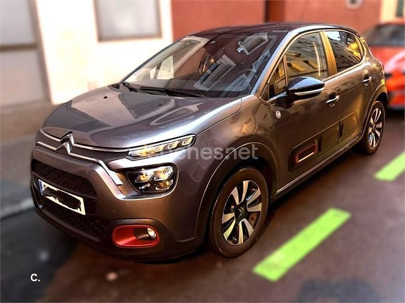Gris / plata Usado 2021 Citroën C3 PureTech Berlina | 8900 € (Buen precio) - Imagen 1/4