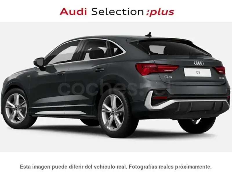 Usado Audi Q3 Sportback S-Line 150 CV (110 kW) 2021 Gris / plata SUV