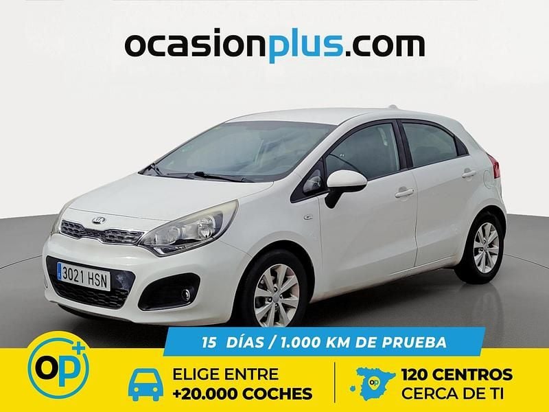 Usado Kia Rio 86 CV (63 kW) 2013 Blanco Utilitario