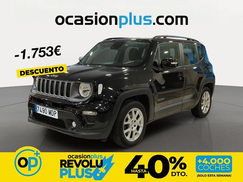 Usado Jeep Renegade Limited 130 CV (95 kW) 2023 Negro SUV