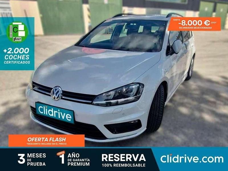 Blanco Usado 2015 VW Golf VII Advance Familiar | 12.290 € (Precio justo) - Imagen 1/3