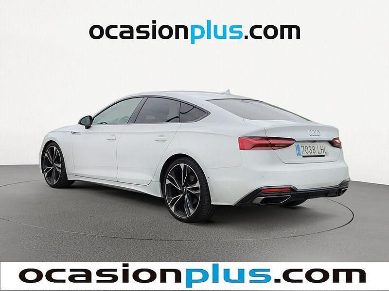 Usado Audi A5 S-Line 163 CV (119 kW) 2020 Blanco Coupe