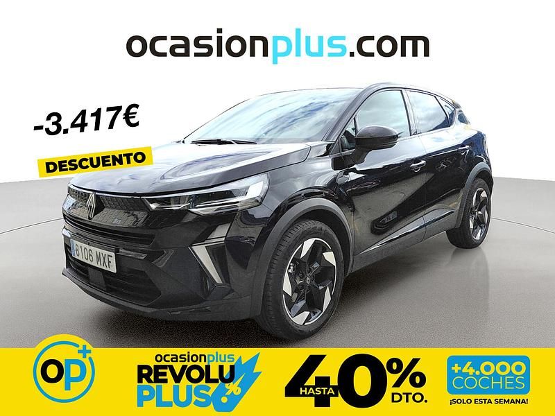 Usado Renault Captur Techno 90 CV (66 kW) 2024 Negro SUV