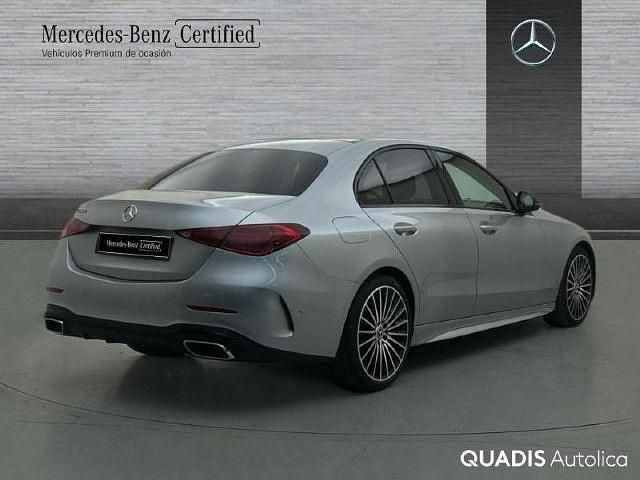 Usado Mercedes C220 AMG line 200 CV (147 kW) 2025 Plata hightech