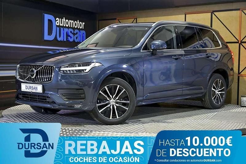 Gris Usado 2021 Volvo XC90 Momentum SUV | 40.690 € (Precio justo) - Imagen 1/4