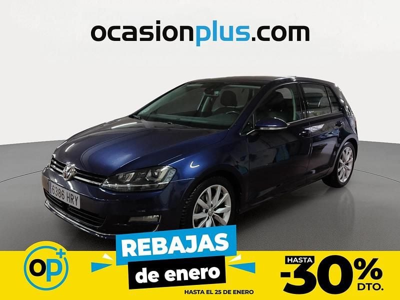 Azul Usado 2013 VW Golf VII Sportline Utilitario | 14.200 € (Precio justo) - Imagen 1/4