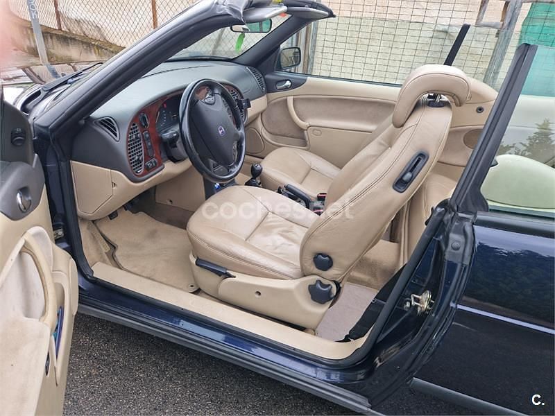 Usado Saab 9-3 185 CV (136 kW) 1999 Negro Descapotable