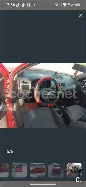 Usado Seat Ibiza Sport 100 CV (73 kW) 2011 Rojo Berlina