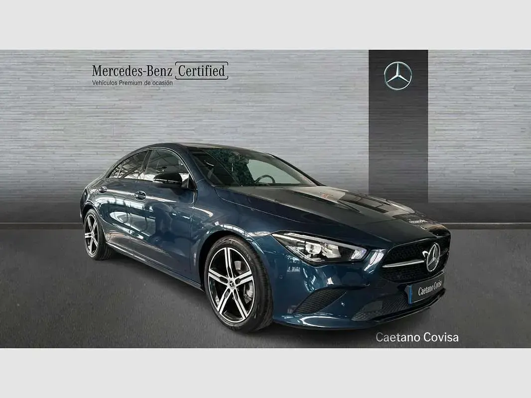 Usado Mercedes CLA180 136 CV (100 kW) 2023 Azul Coupe