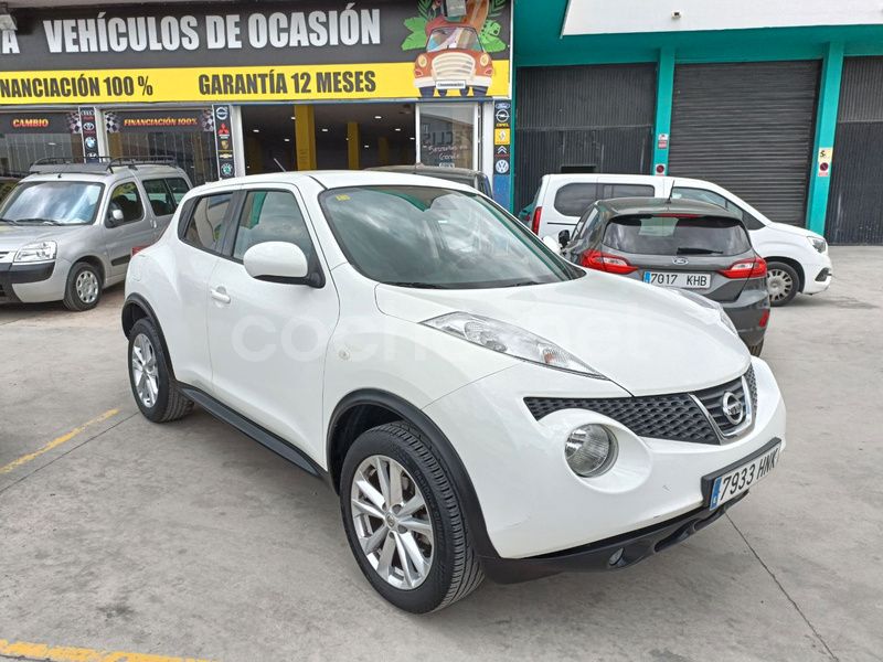Blanco Usado 2013 Nissan Juke Acenta SUV | 9190 € (Precio justo) - Imagen 1/4