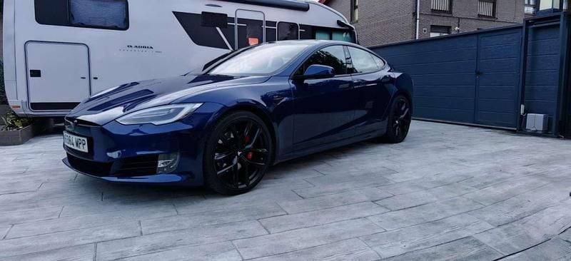 Azul Usado 2019 Tesla Model S Long Range AWD Utilitario | 29.900 € (Precio justo) - Imagen 1/4