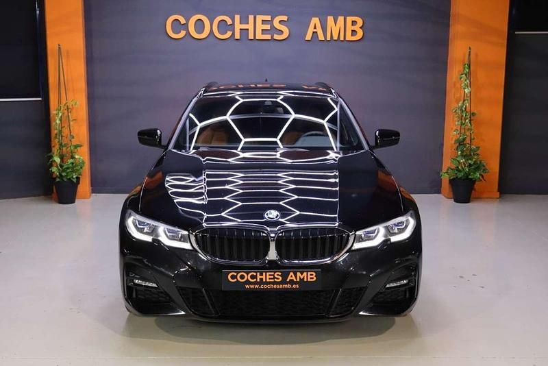Usado BMW 320e Shadowline 204 CV (150 kW) 2021 Negro Familiar