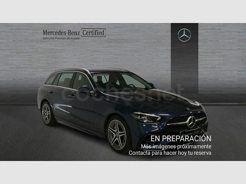 Usado Mercedes C220 200 CV (147 kW) 2024 Azul Familiar