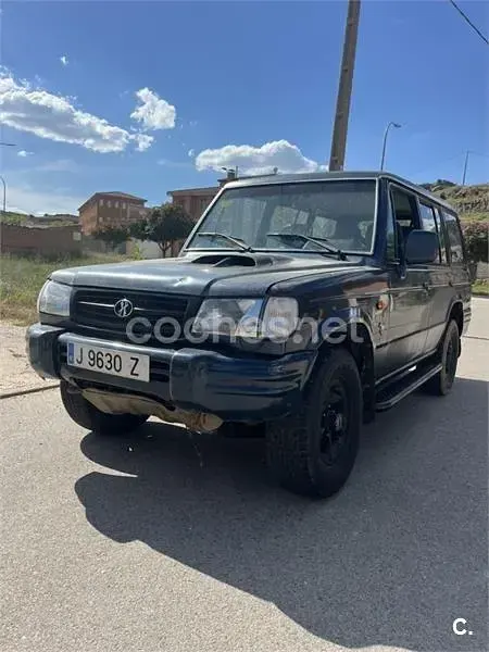 Usado Galloper Exceed 105 CV (77 kW) 2000 Azul SUV