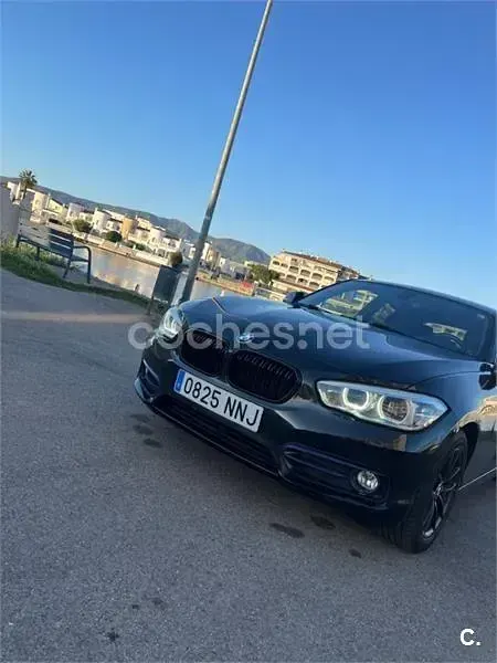 Usado BMW 116 Efficient Dynamics 116 CV (85 kW) 2017 Negro Utilitario