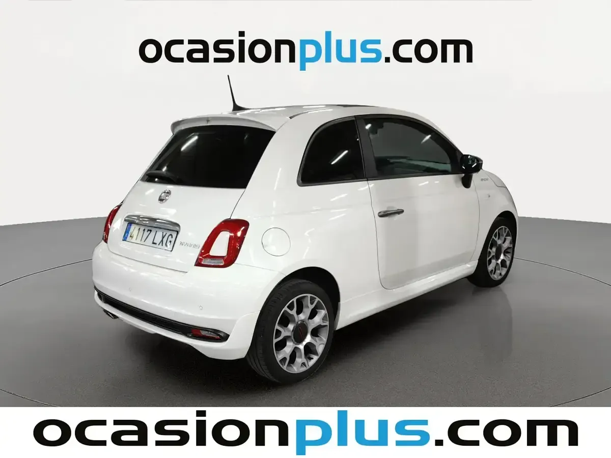 Usado Fiat 500 Sport 70 CV (51 kW) 2022 Blanco Utilitario