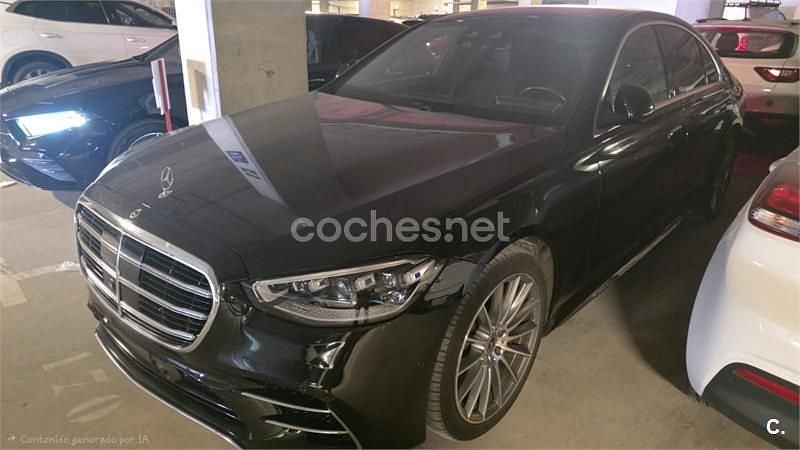 Usado Mercedes S350 286 CV (210 kW) 2021 Negro Berlina