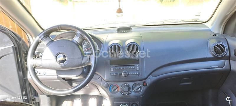 Usado Chevrolet Aveo LS 100 CV (73 kW) 2008 Negro Berlina