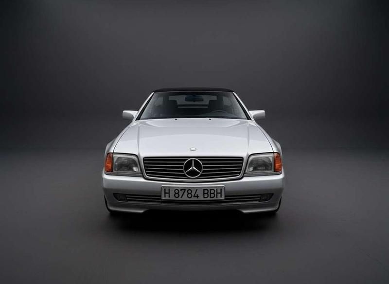 Usado Mercedes SL320 230 CV (169 kW) 1994 Plateado Coupe