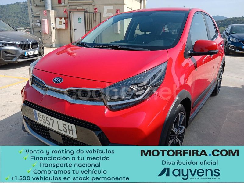 Rojo Usado 2021 Kia Picanto X-Line Utilitario | 13.900 € (Precio justo) - Imagen 1/4