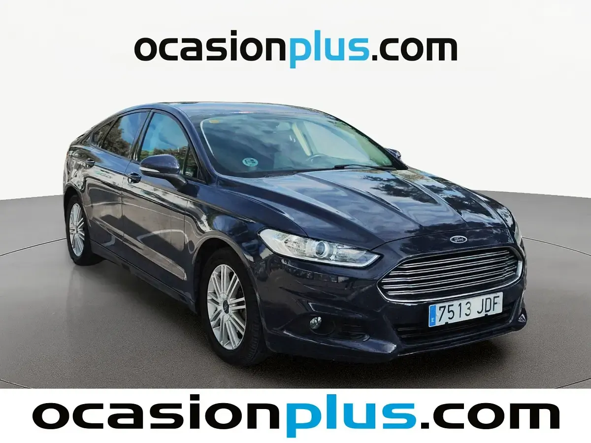 Usado Ford Mondeo Trend 116 CV (85 kW) 2015 Azul Berlina