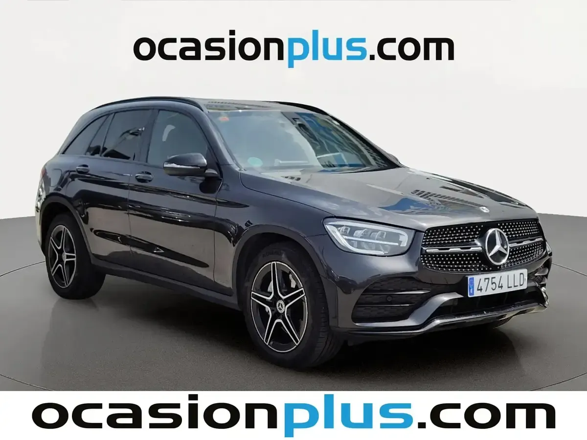 Usado Mercedes GLC200 163 CV (119 kW) 2020 Gris SUV
