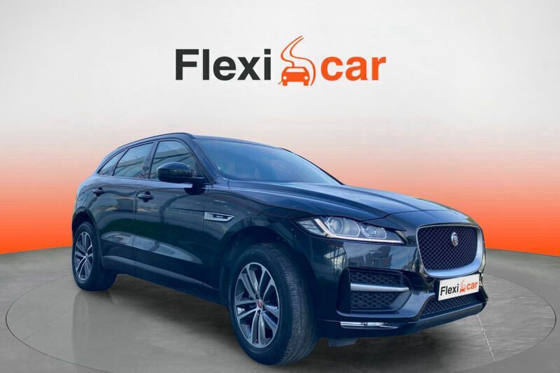 Negro Usado 2016 Jaguar F-Pace R-Sport SUV | 18.990 € (Precio justo) - Imagen 1/4