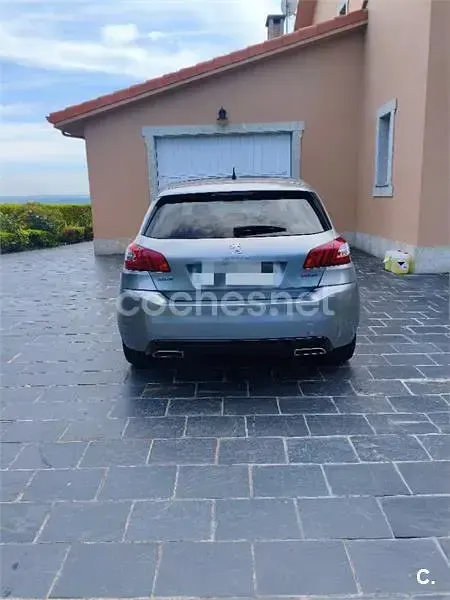 Usado Peugeot 308 GT-line 150 CV (110 kW) 2015 Gris / plata Berlina