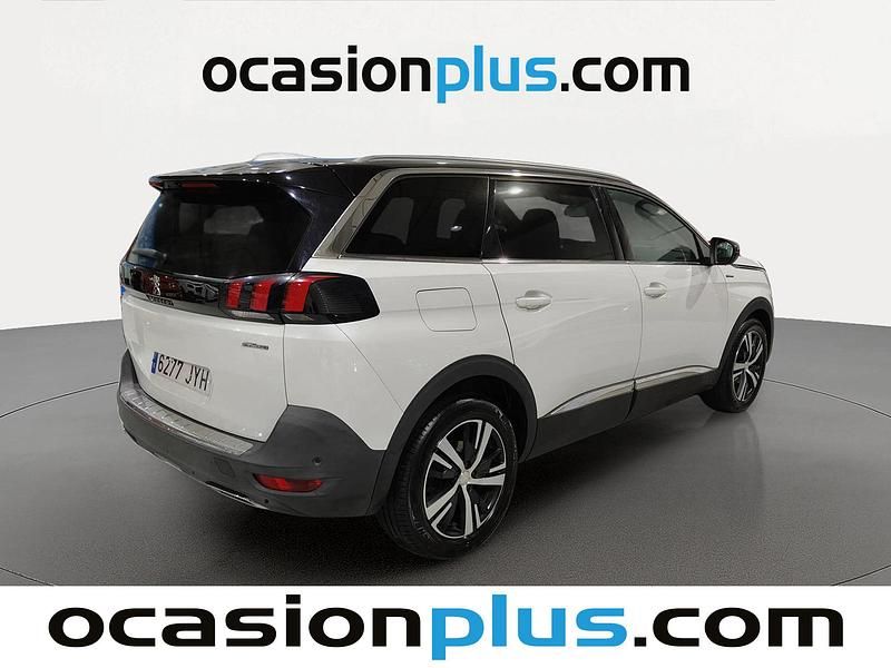 Usado Peugeot 5008 GT-line 150 CV (110 kW) 2017 Blanco Monovolumen