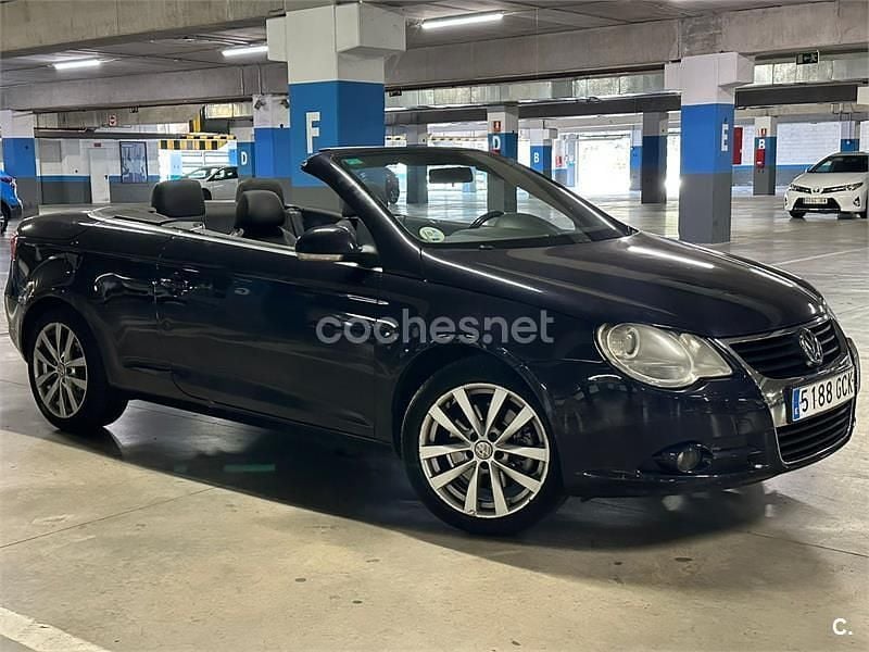 Azul Usado 2008 VW Eos Descapotable | 5000 € (Super precio) - Imagen 1/4