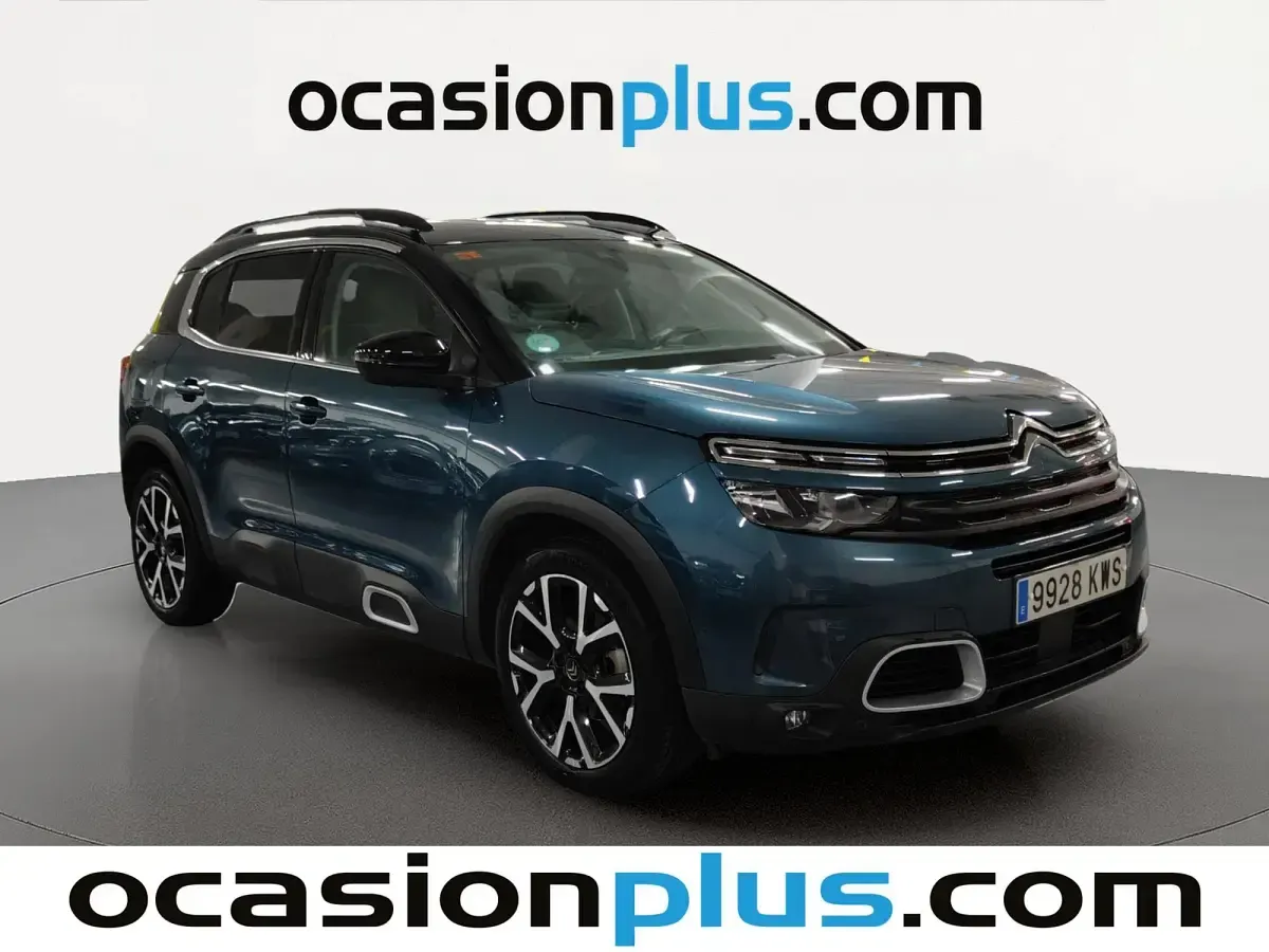 Usado Citroën C5 Aircross Feel 131 CV (96 kW) 2019 Azul SUV