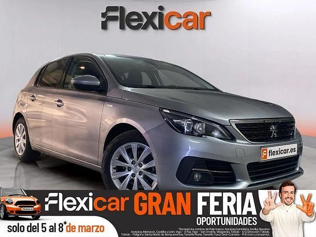 Usado Peugeot 308 Style 130 CV (95 kW) 2018 Gris