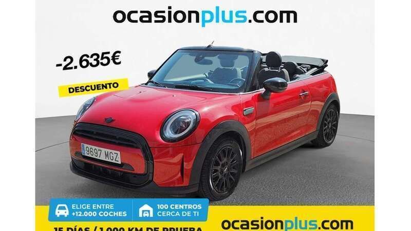 Rojo Usado 2023 Mini Cooper Cabriolet Descapotable | 26.355 € (Precio justo) - Imagen 1/4
