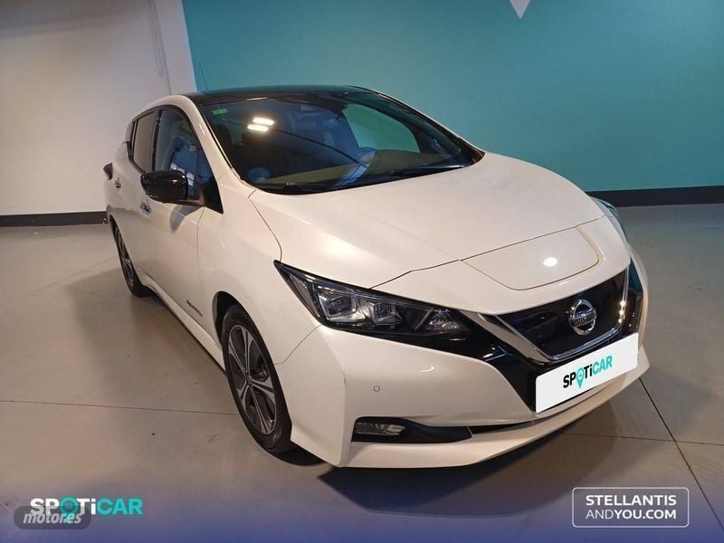 Usado Nissan Leaf Tekna 110 kW (150 CV) 2019 Blanco Utilitario