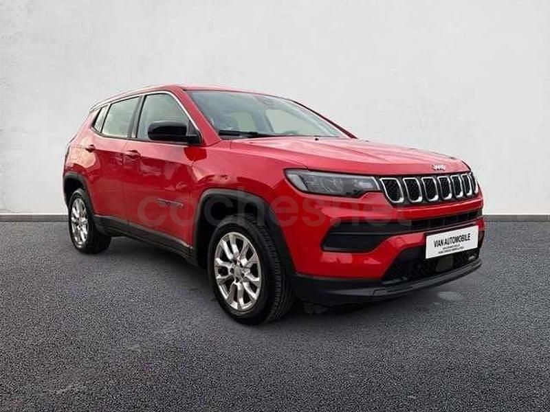 Usado Jeep Compass Longitude 130 CV (95 kW) 2022 Rojo SUV