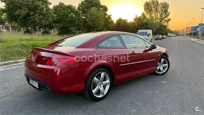 Usado Peugeot 407 Coupe 204 CV (150 kW) 2006 Granate Coupe