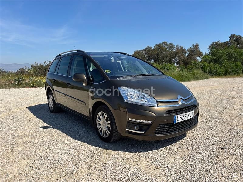 Brugt Citroën C4 Picasso Exclusive 110 HK (80 kW) 2011 Brun MPV