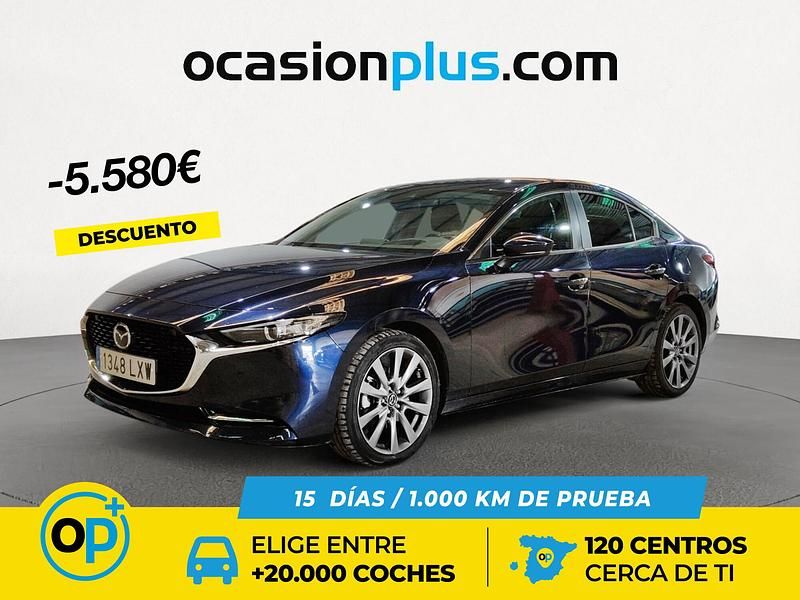 Usado Mazda 3 186 CV (136 kW) 2022 Azul Berlina