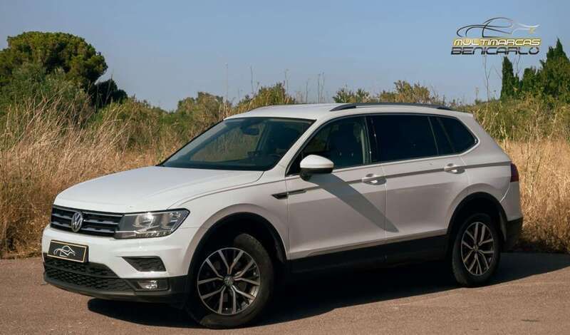 Blanco Usado 2021 VW Tiguan Allspace Advance SUV | 24.900 € (Precio justo) - Imagen 1/4