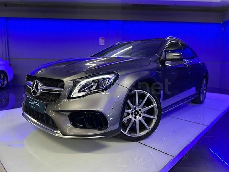 Usado Mercedes GLA45 AMG AMG 381 CV (280 kW) 2017 Gris / plata SUV